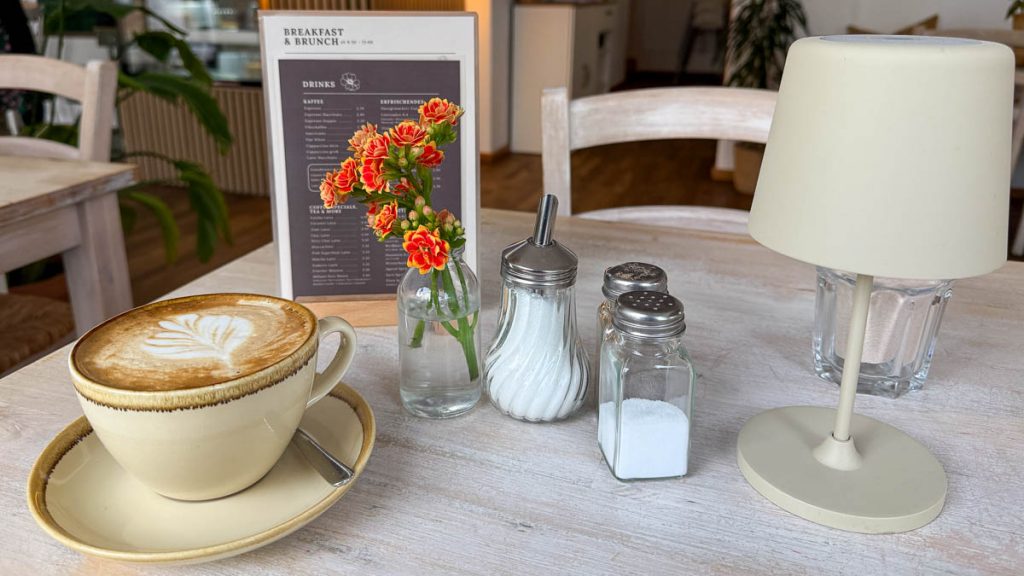 Kaffee Trinken im Cafe Florentina in Murnau