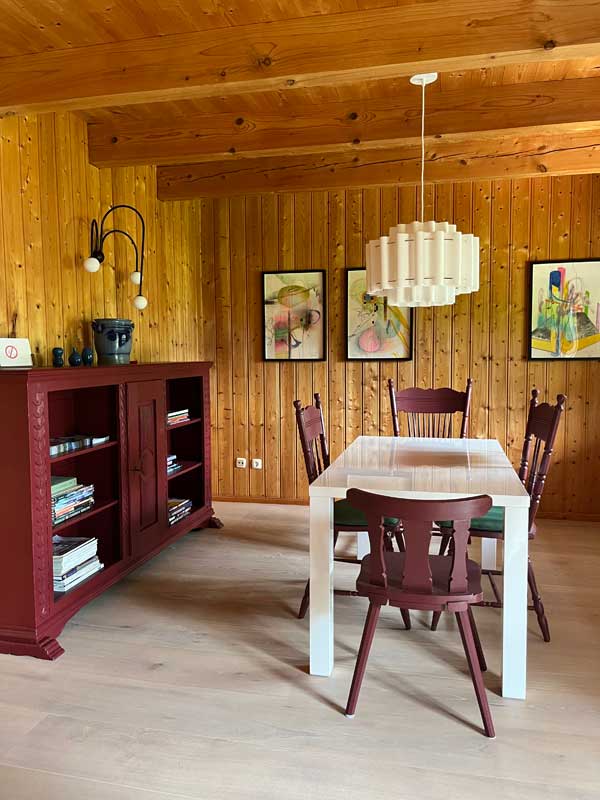 Blick in den Essbereich