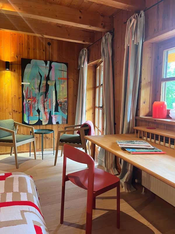 Blick ins Arbeitszimmer